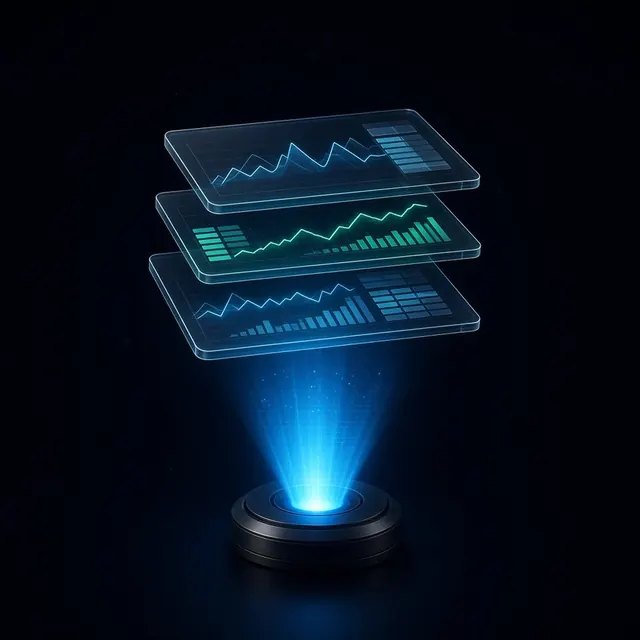 Holographic illustration of the AiTronetiX control room